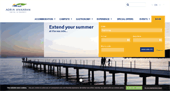 Desktop Screenshot of adria-ankaran.si